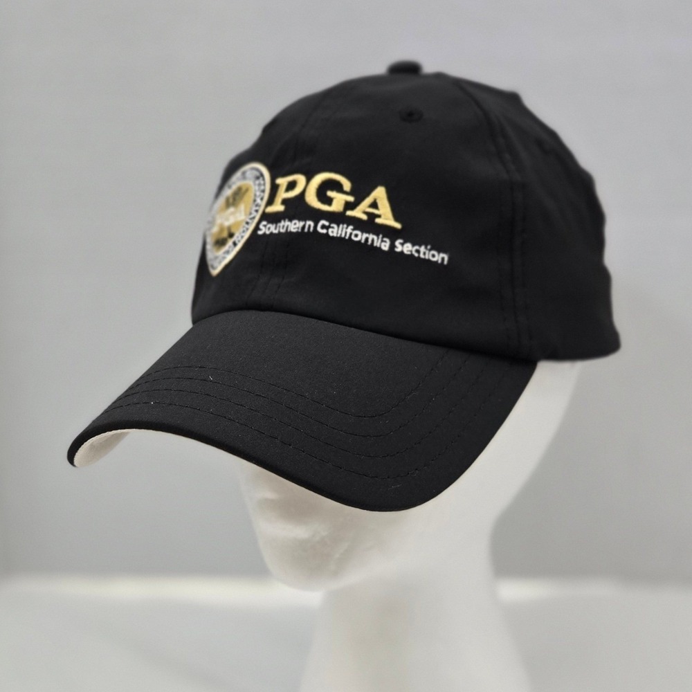 PGA Southern California Challenge‎ Cup Golf Hat Cap Black Pukka Adjustable